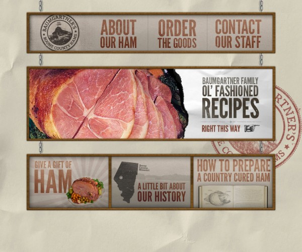 Boone County Ham Website Design